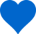 לב כחול